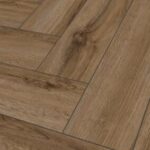 The Floor Falqoun, Herringbone, Jackson Oak P1006