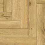 The Floor Falqoun, Herringbone, Honey Oak P7001